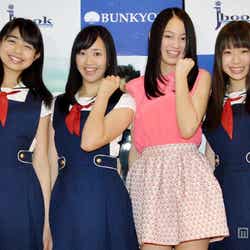 左から:泉川実穂、末永真唯、吉本実憂、籠谷さくら