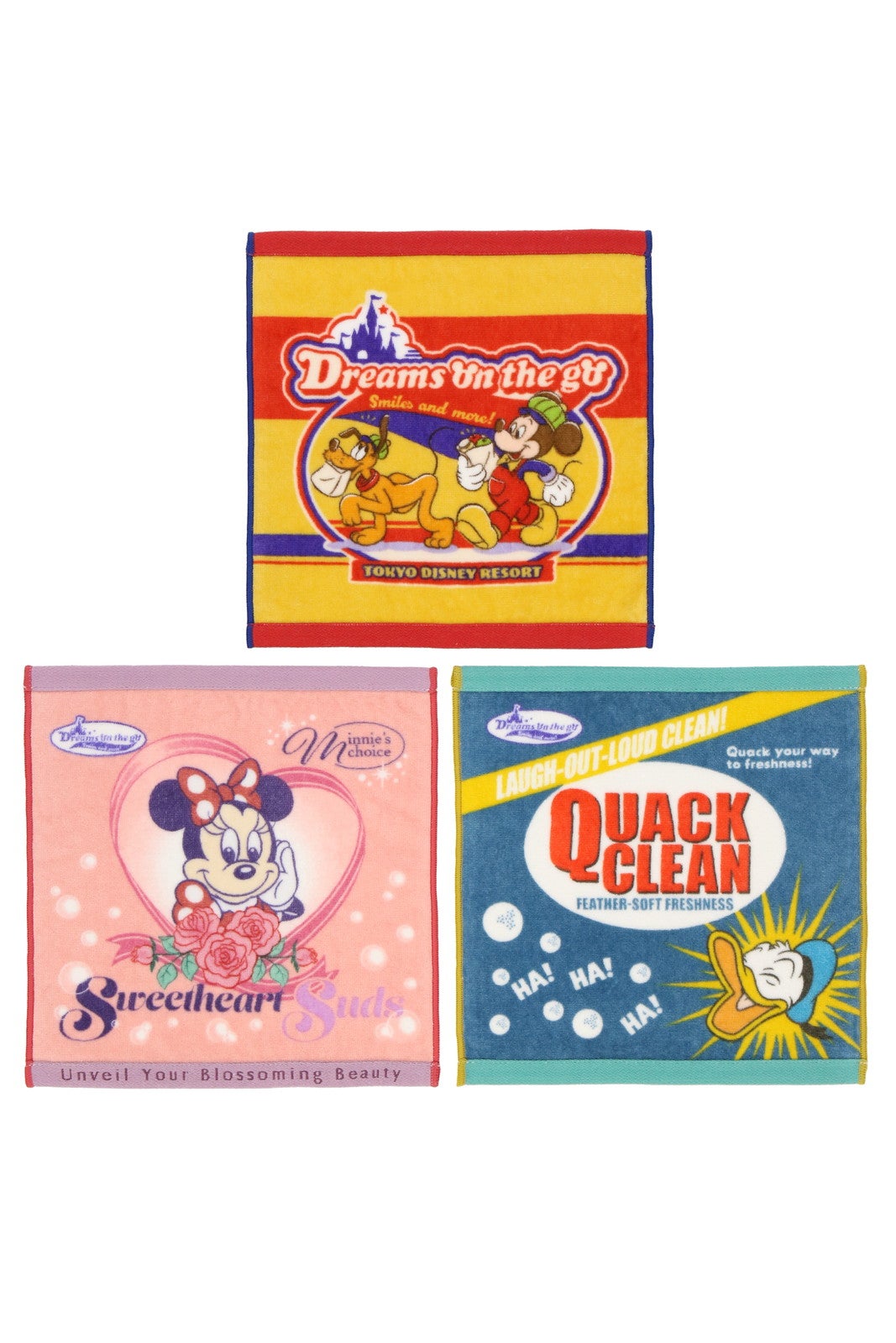 ミニタオルセット¥2,300（C）Disney