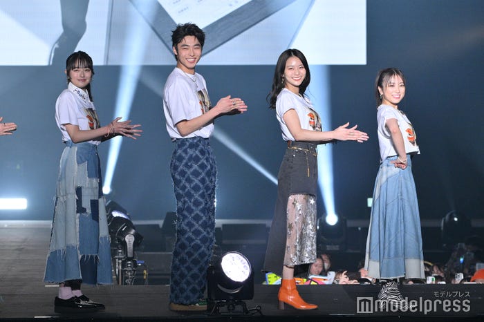 上坂樹里、八村倫太郎、永瀬莉子、矢吹奈子(C)モデルプレス