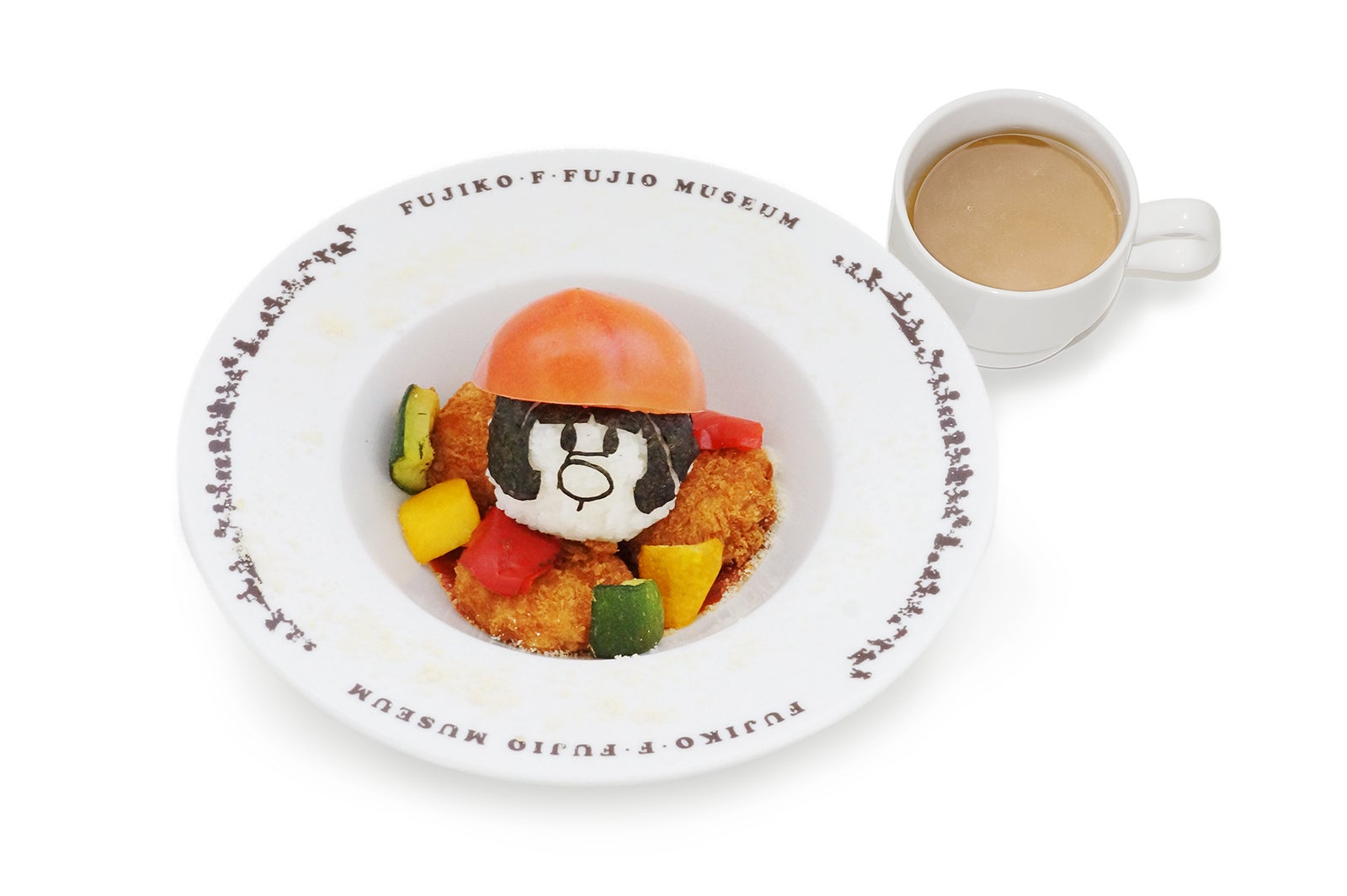 ジャイ子チキンカツbowl1,280円／画像提供：川崎市 藤子・F・不二雄ミュージアム