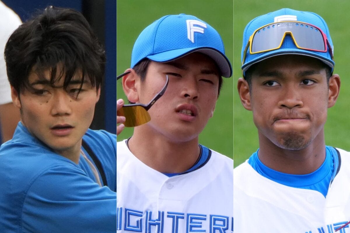清宮幸太郎・野村佑希・万波中正