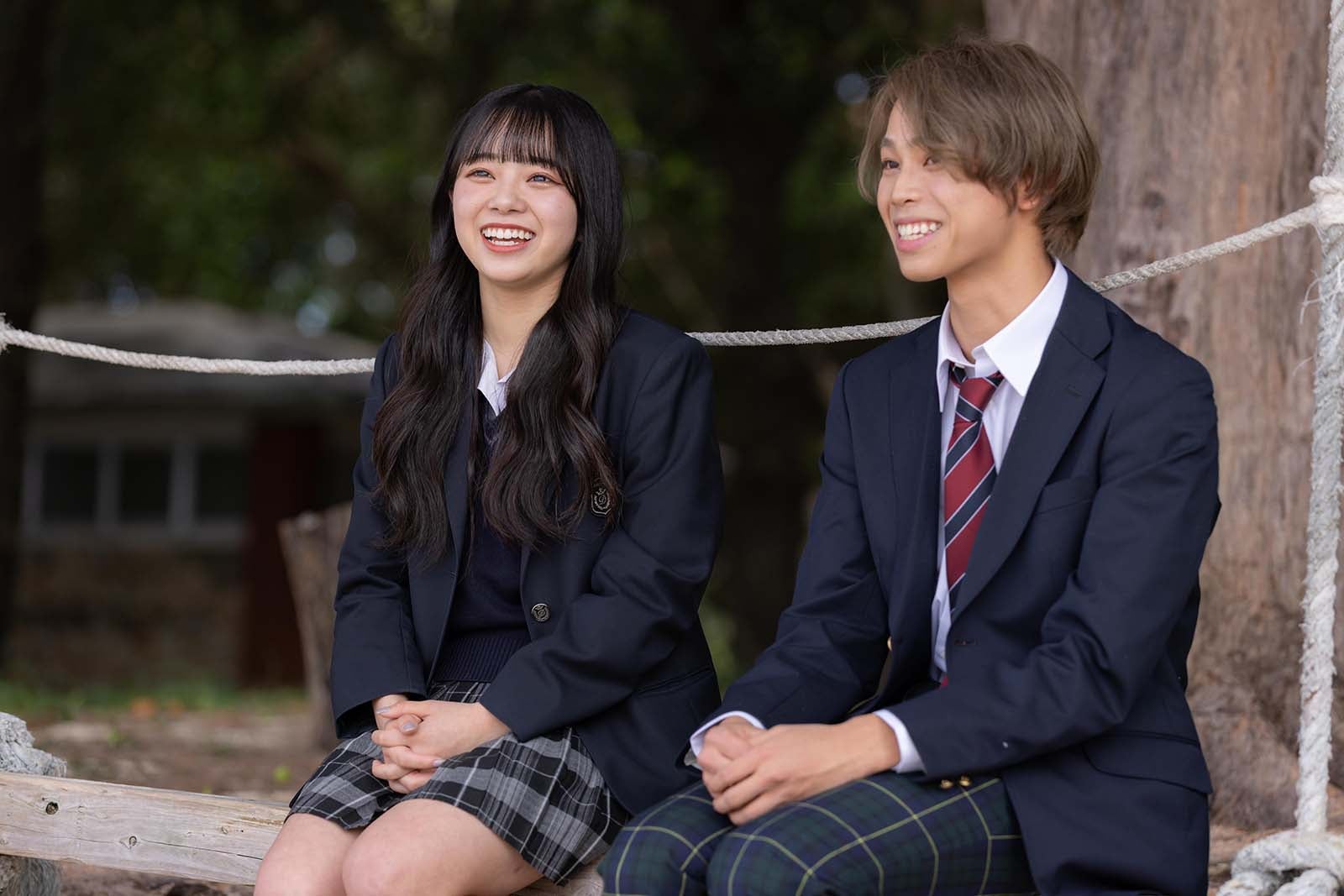 あやの、かいゆう「今日、好きになりました。-卒業編2022-」第1話（C）AbemaTV, Inc.