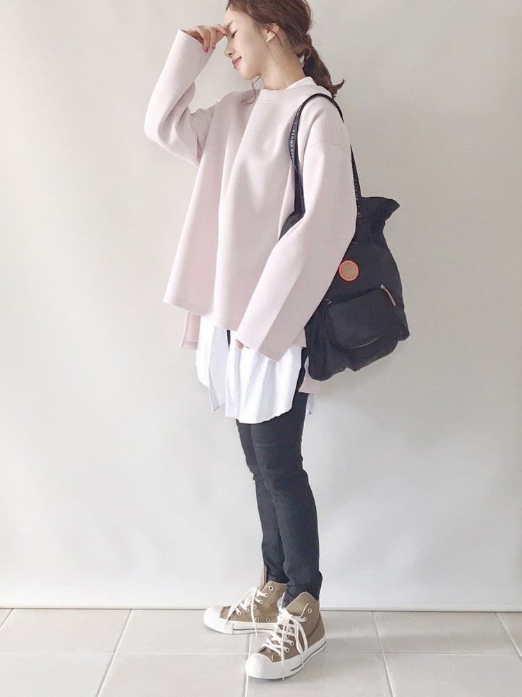 画像2 9 万能 黒スキニー おしゃれさんの秋の着こなし8style モデルプレス