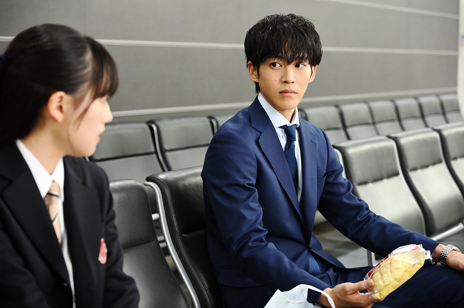 上坂樹里、松坂桃李「御上先生」第3話（C）TBS