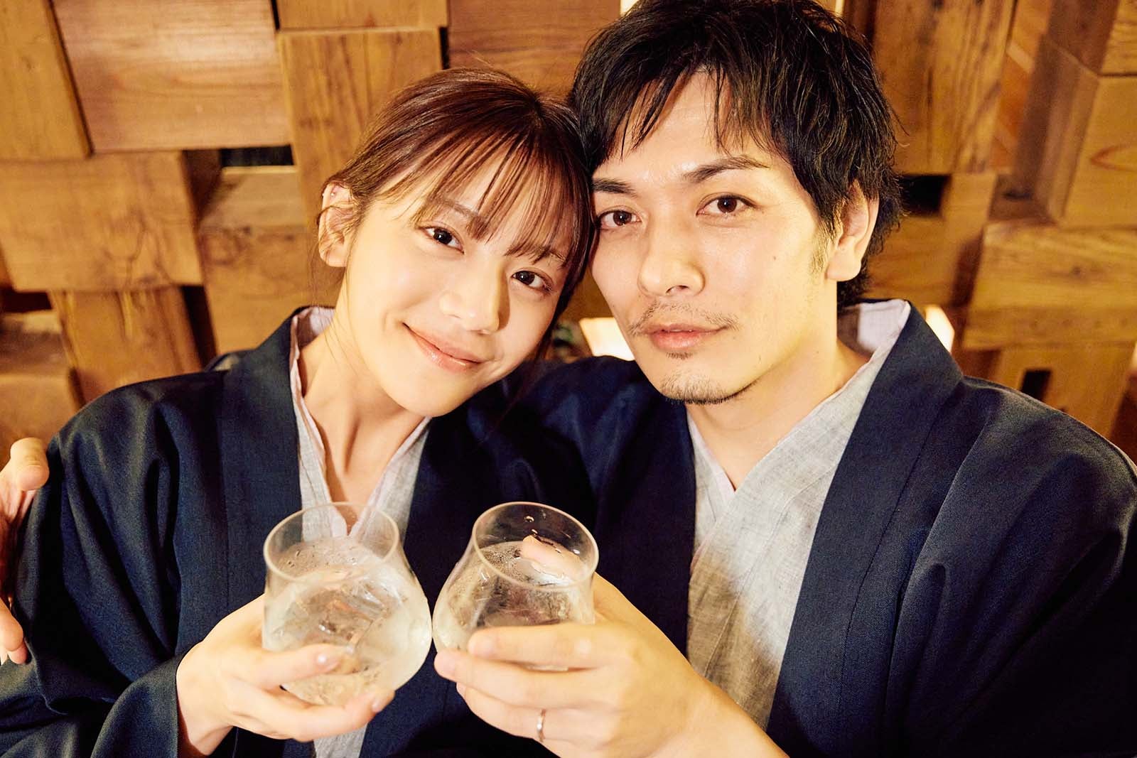 貴島明日香、久保田悠来／「私たち結婚しました4」（C）AbemaTV, Inc.