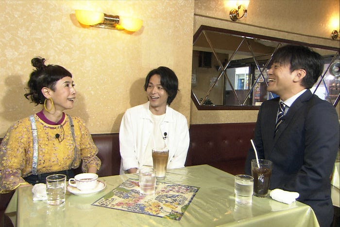 (左から)久本雅美、中村倫也、安住紳一郎アナウンサー(C)TBS