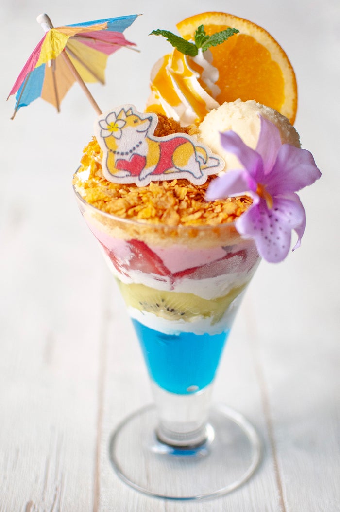 しばんばんのレインボーパフェ　1,190円／画像提供：東急ハンズ