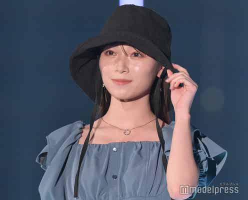 櫻坂46守屋麗奈、肩見せレディスタイルに会場沸く<TGC 2023 S/S>