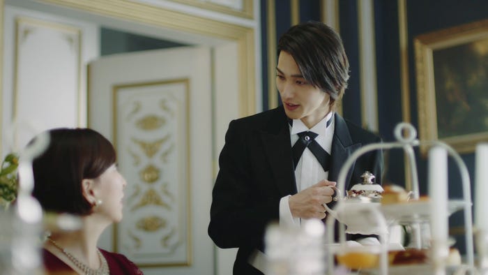横浜流星/新CM「執事」篇より(提供写真)