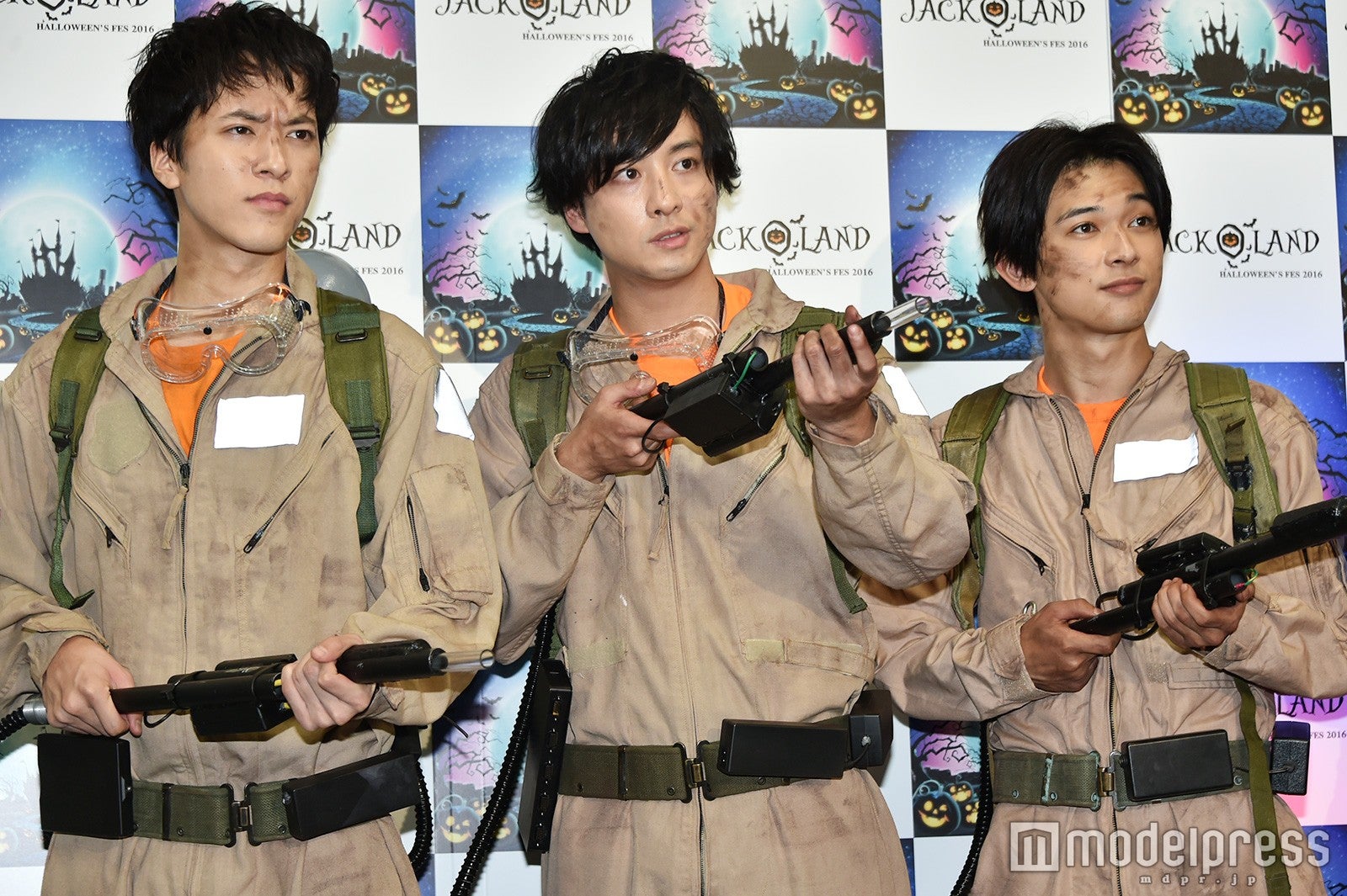 （左から）松島庄汰、渡部秀、吉沢亮（C）モデルプレス