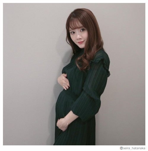 元乃木坂46畠中清羅、第2子妊娠を報告 現在6ヶ月でふっくらお腹公開