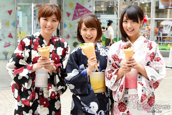 左から:テレビ朝日・宇賀なつみアナ、弘中綾香アナ、竹内由恵アナ