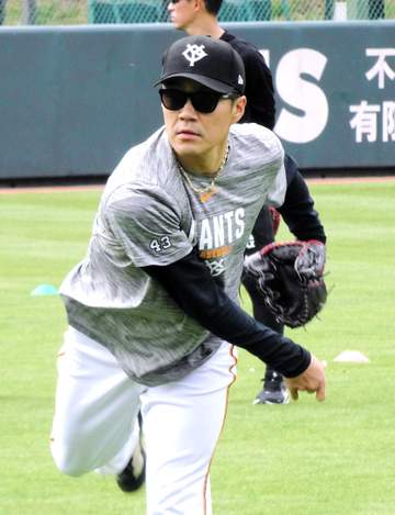 巨人・則本 阪神戦を前に不敵の笑み 元阪神ファンだけど「チャンステーマ聞かないように」