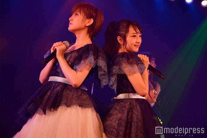 岡田奈々、向井地美音/AKB48「サムネイル」公演(C)モデルプレス