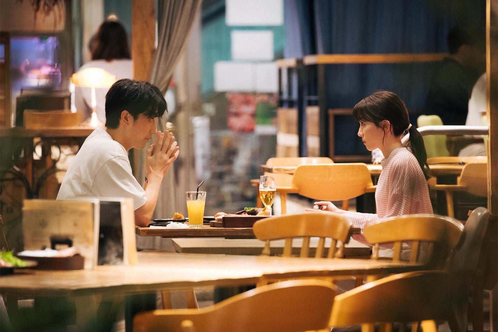 杉野遥亮、永野芽郁／「ユニコーンに乗って」第3話より（C）TBS／撮影：加藤春日