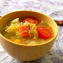 炊飯器で一発完成♪「体質改善スープの素」の作り方とアレンジレシピ