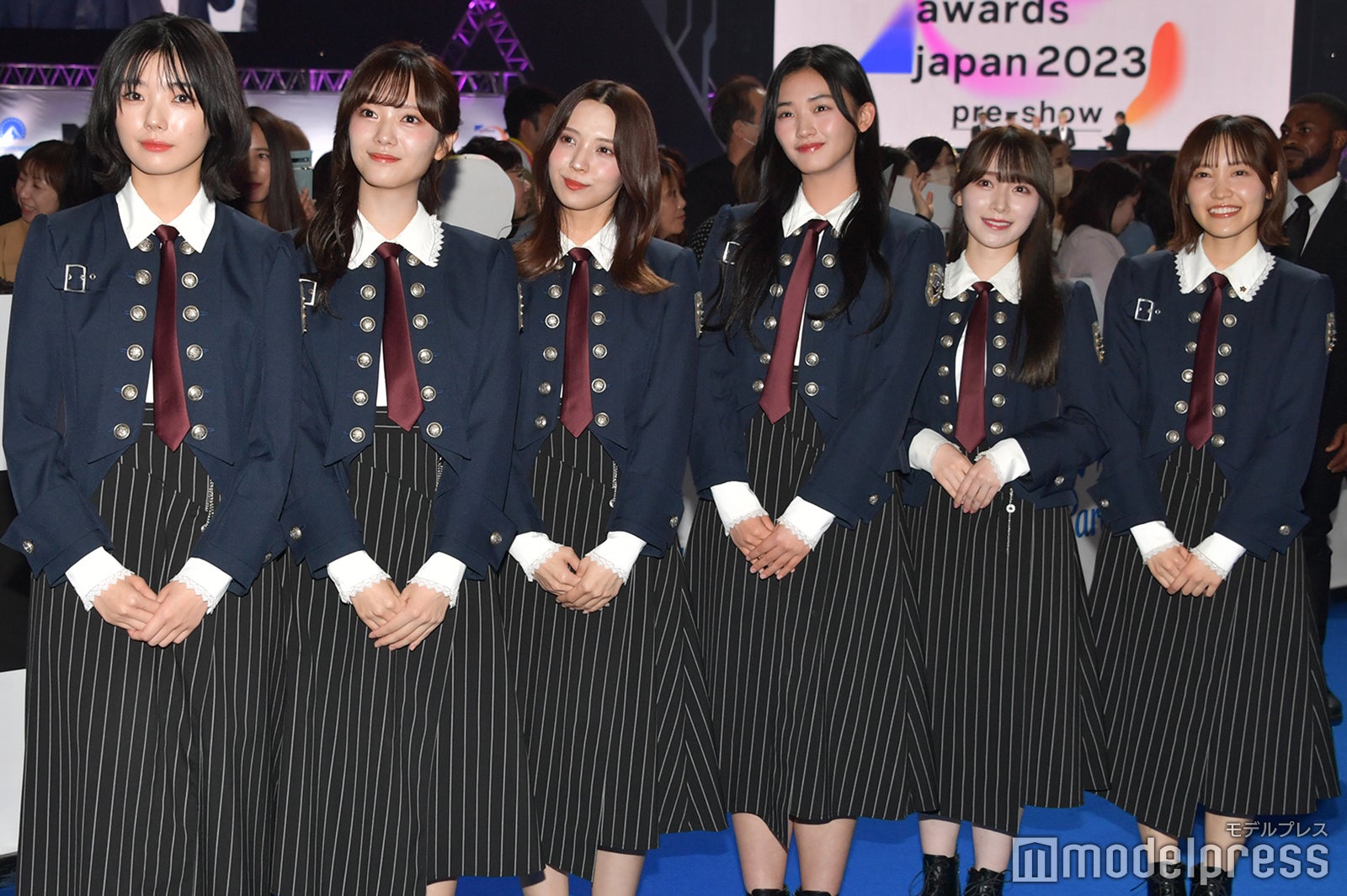 藤吉夏鈴、田村保乃、小林由依、山崎天、守屋麗奈、松田里奈／櫻坂46（C）モデルプレス