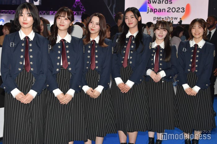 藤吉夏鈴、田村保乃、小林由依、山崎天、守屋麗奈、松田里奈/櫻坂46(C)モデルプレス