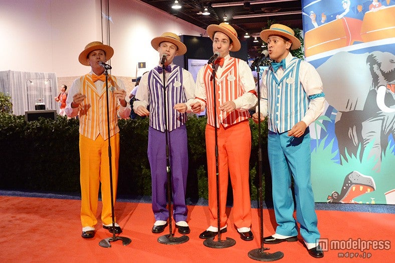 レセプションパーティー中にエンターテイメントも実施