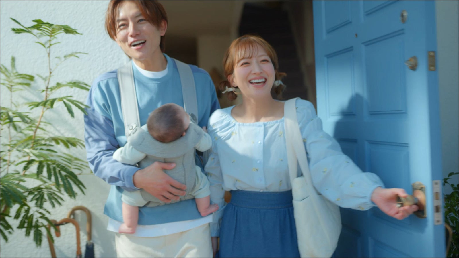 杉浦太陽、辻希美「グーン モレ0（ゼロ）へ」新TVCM（提供写真）