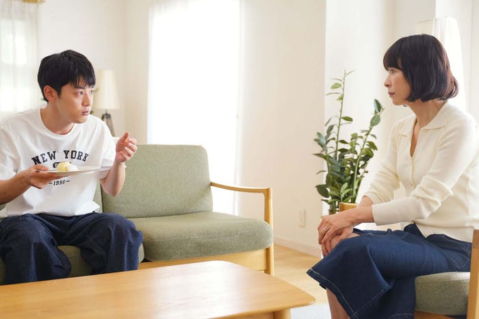 小林虎之介、⻄⽥尚美「ひだまりが聴こえる」第5話より(C)「ひだまりが聴こえる」製作委員会