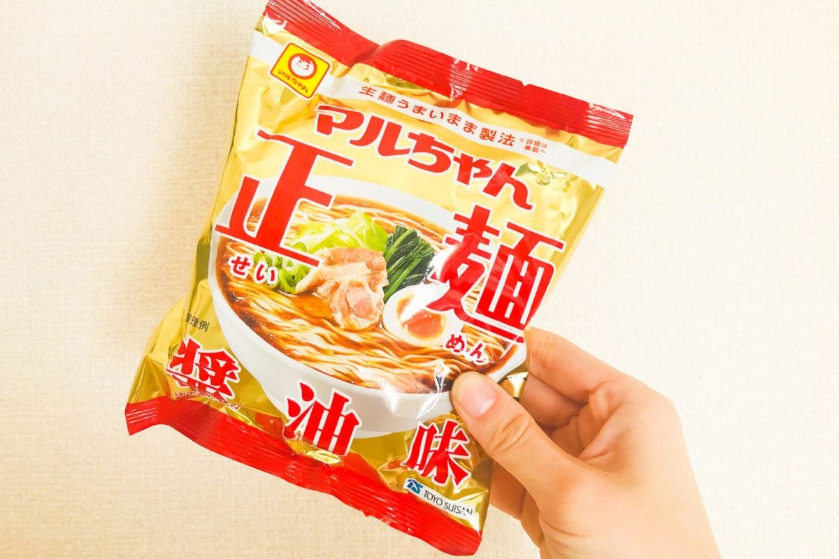 マルちゃん正麺(醤油)