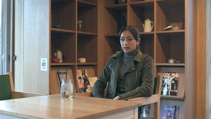 木佐貫まや「TERRACE HOUSE OPENING NEW DOORS」(C)フジテレビ/イースト・エンタテインメント