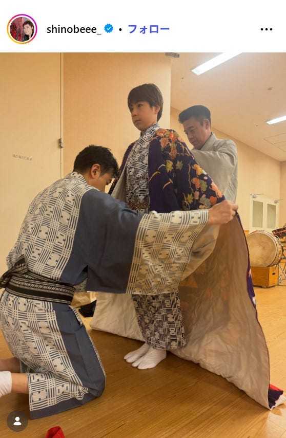 寺島しのぶInstagramより
