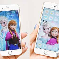 映画「アナと雪の女王」のキャラクターがあなたのiPhone6にやってきます