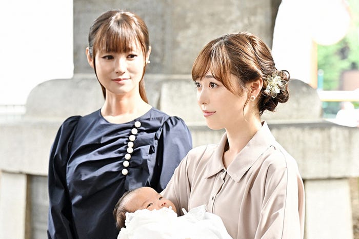 深田恭子、福原遥「18/40~ふたりなら夢も恋も~」第8話より(C)TBS