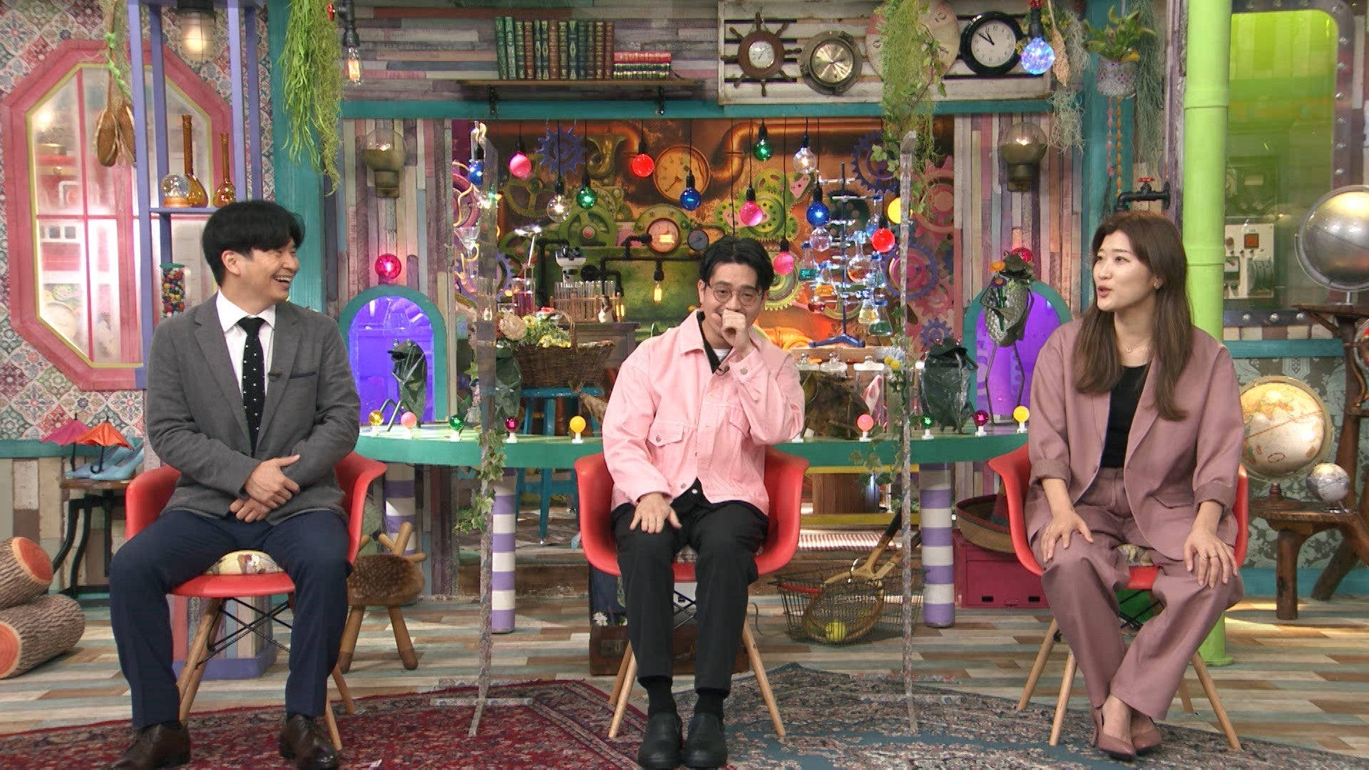 若林正恭、ハマ・オカモト、ヒコロヒー（C）テレビ朝日