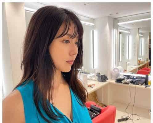 有村架純、胸元チラリSEXYノースリーブ姿披露「圧倒的な美」「ドキドキします」の声