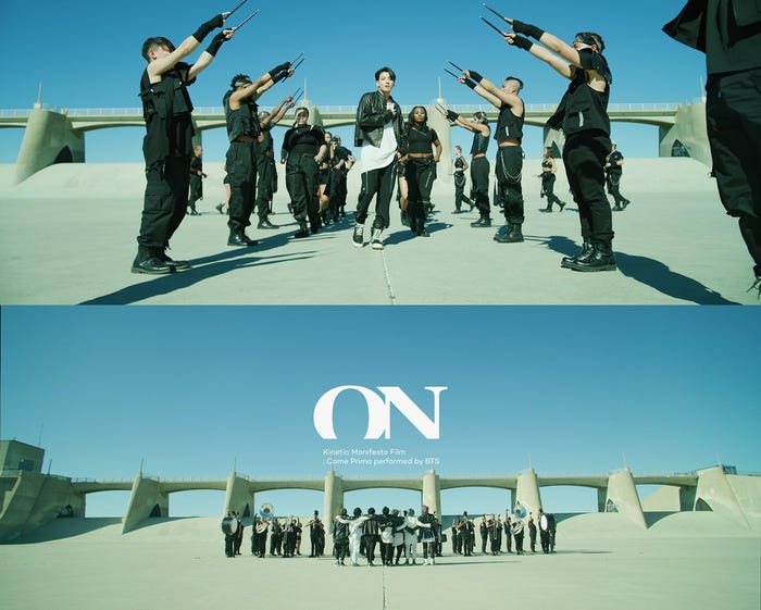 BTS「ON」Kinetic Manifesto Film(C)Big Hit Entertainment