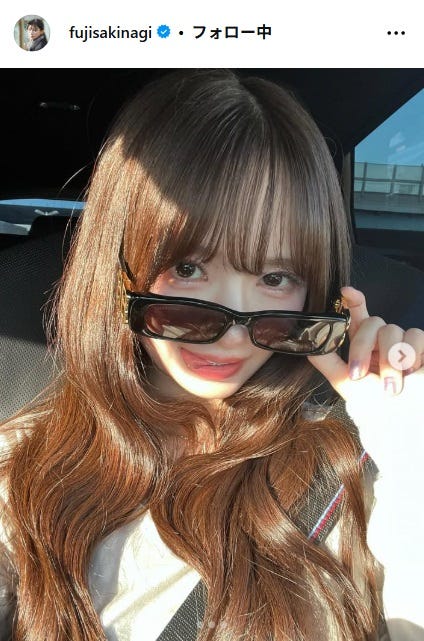 藤咲凪Instagramより