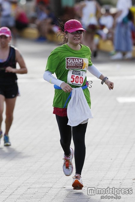 島田晴香／（C）グアムインターナショナルマラソン