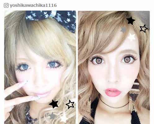 整形公表の双子モデル・吉川ちか、7年前との比較写真に反響「全然違う!」