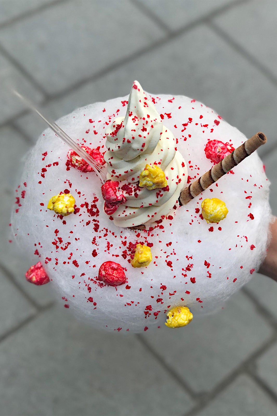 コットンキャンディーアイス／画像提供：dot