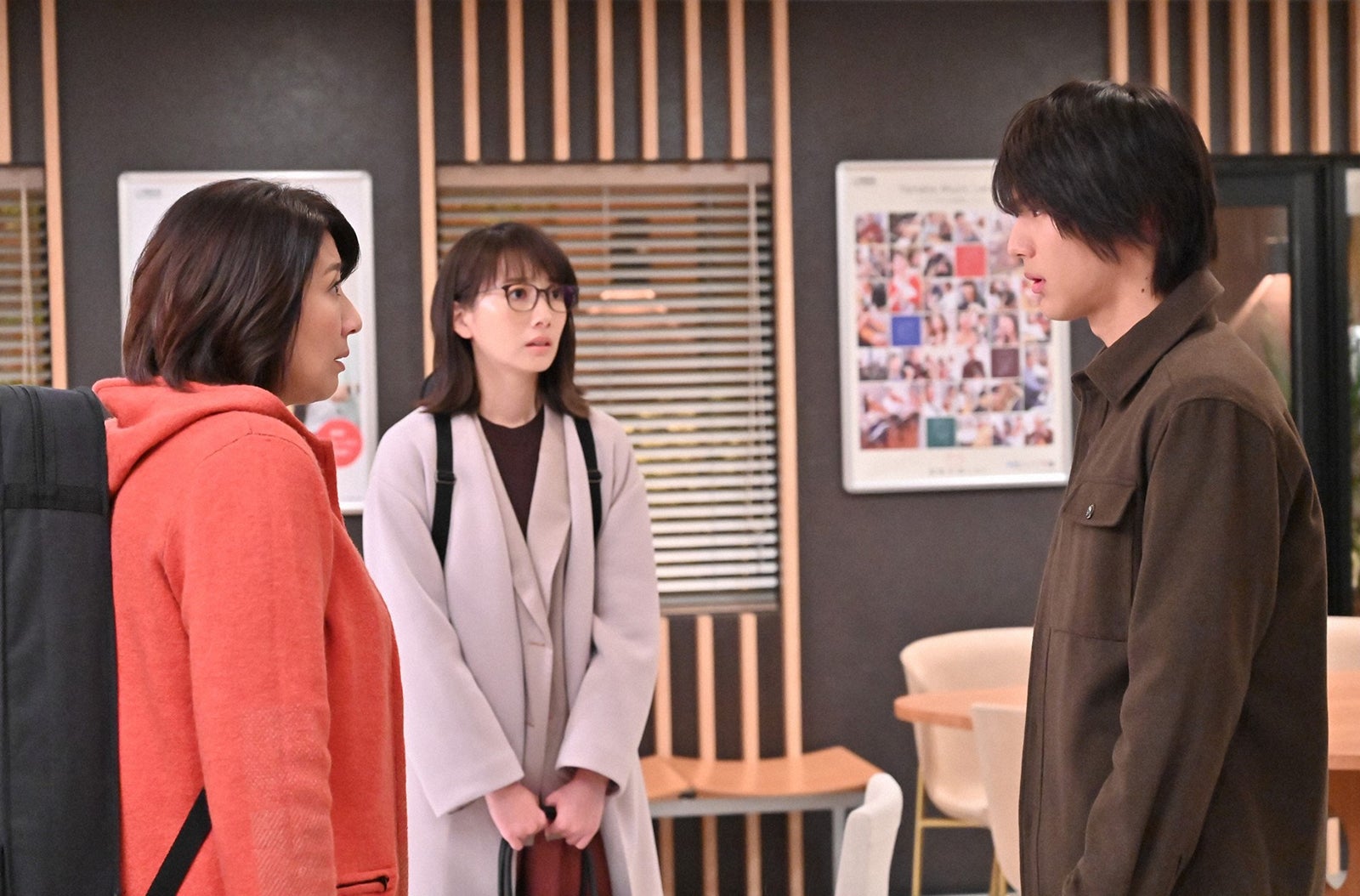 松下由樹、波瑠、中川大志／「G線上のあなたと私」第7話より（C）TBS