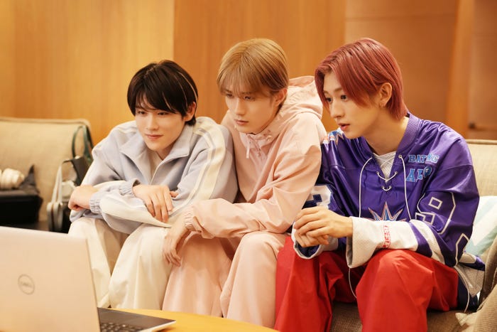 大久保波留、山中柔太朗、NAOYA(C)幸田もも子/集英社・ドラマ「君がトクベツ」製作委員会・MBS