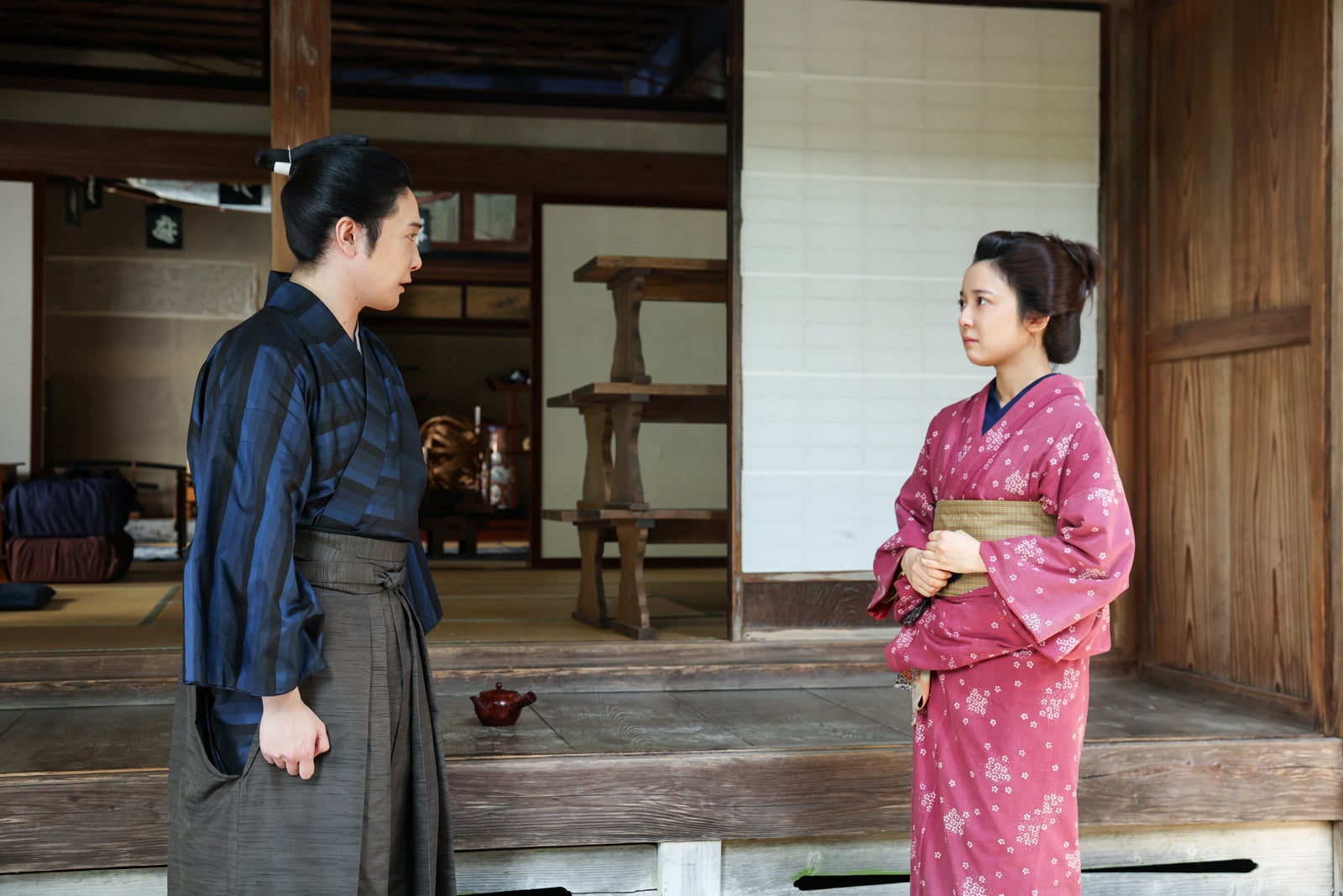 大森元貴、上白石萌音「いろはの恋は時代をかける」第3話（C）TBSスパークル／TBS