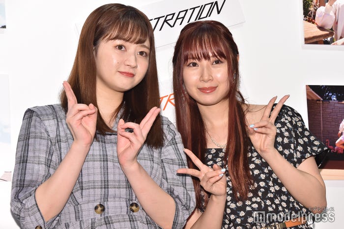 江籠裕奈、高柳明音(C)モデルプレス