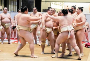 大相撲 元貴景勝の新方針で手応え、隆の勝「信じてやっている」 連合稽古で好調アピール