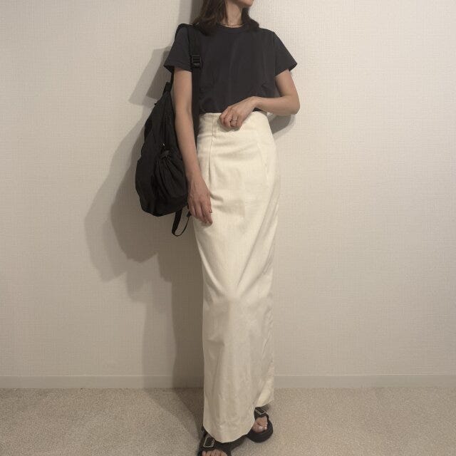 女っぽカジュアルコーデ