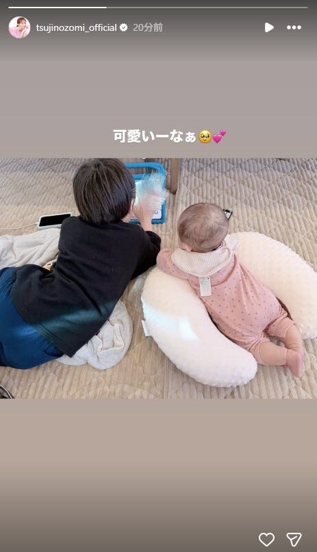 辻希美Instagramストーリーズより