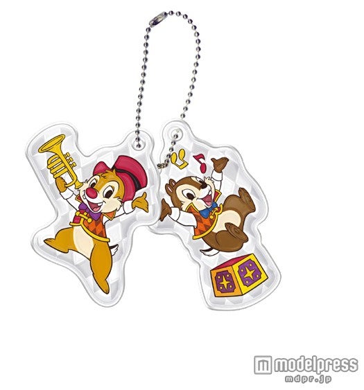K賞 リフレクターチャーム（チップ＆デール）／（C）Disney