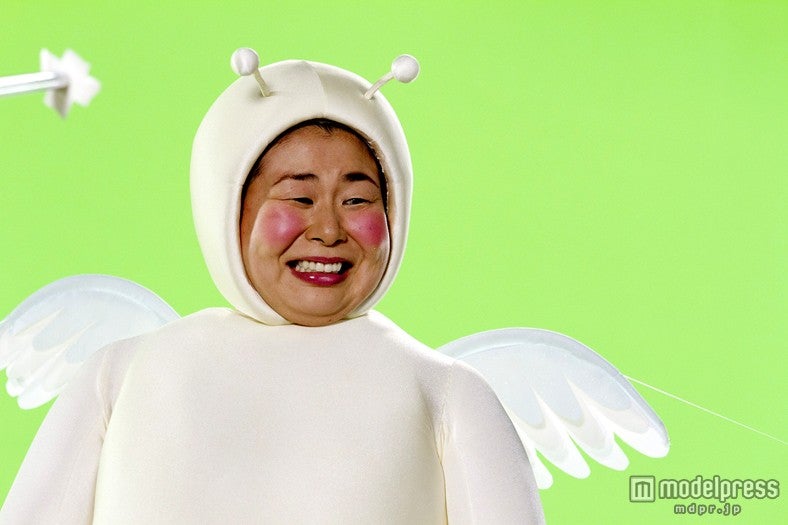 大島美幸／新CM「コバラ空耳」篇メイキングカットより