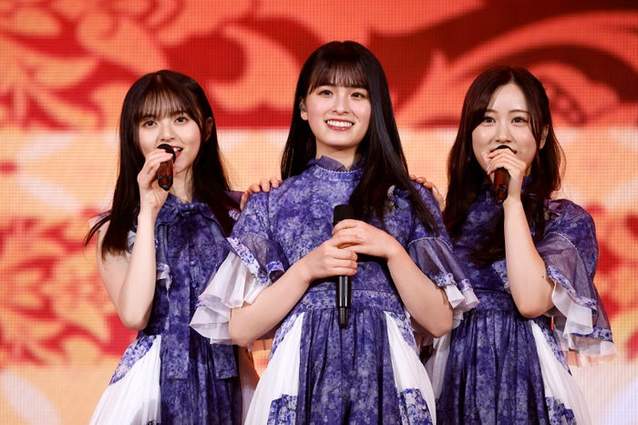 齋藤飛鳥、大園桃子、星野みなみ「乃木坂46 9th YEAR BIRTHDAY LIVE」(提供写真)