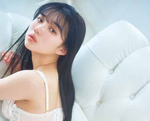 大園みゆう、ランジェリー初挑戦のデビューグラビア 美ヒップ&美背中で魅了