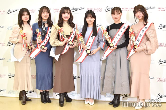 「FRESH CAMPUS CONTEST 2021」受賞者(C)モデルプレス