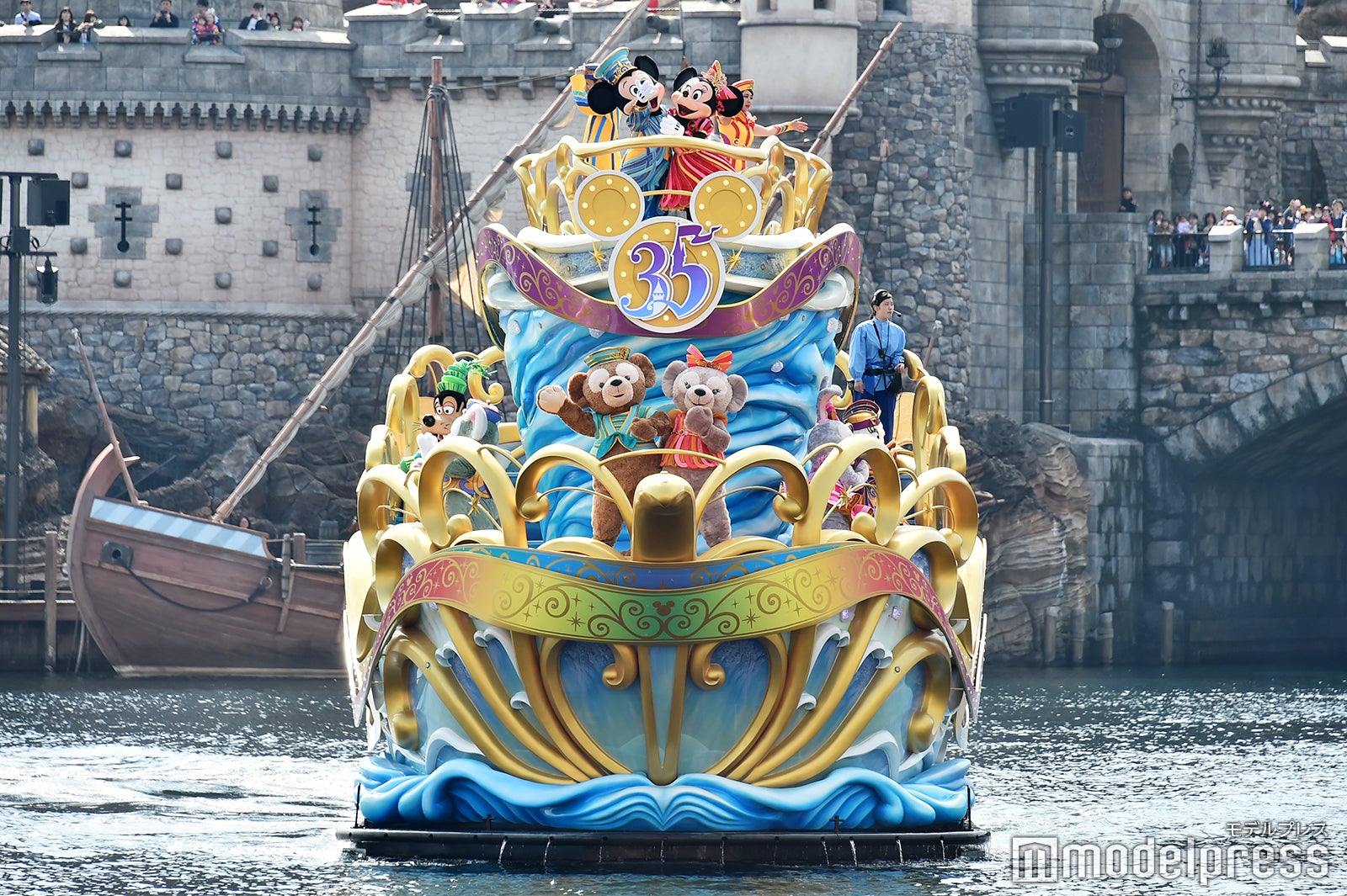 東京ディズニーシー／水上グリーティング「ハピエストセレブレーション・オン・ザ・シー」（C）モデルプレス（C）Disney